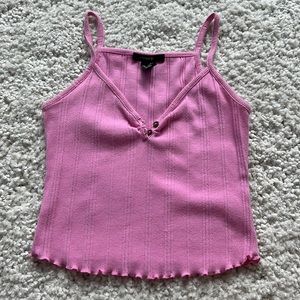 Pink tank top